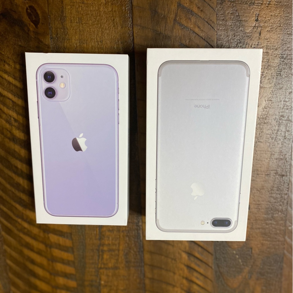 Apple iPhone 11 & Apple iPhone 7 Plus Empty Boxes Only